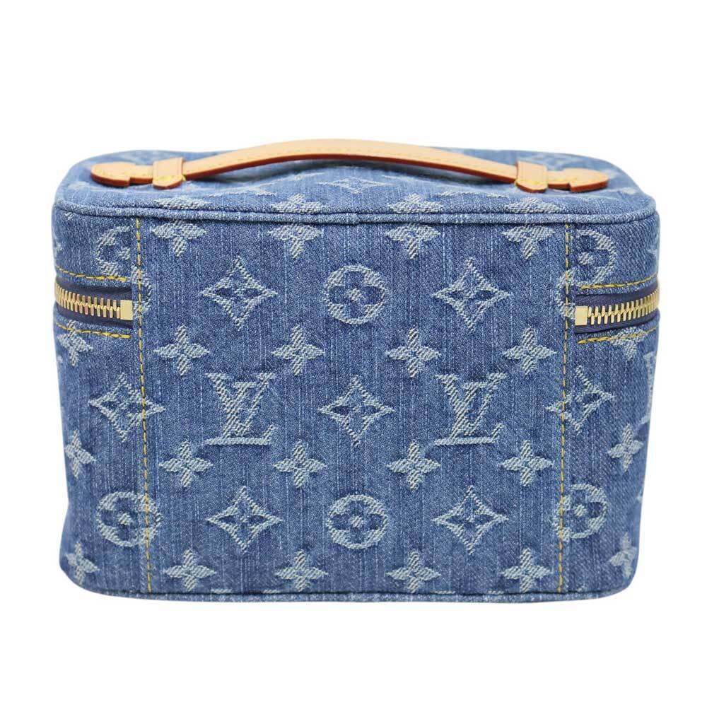 Louis Vuitton Nice Vanity Bag Denim Blue